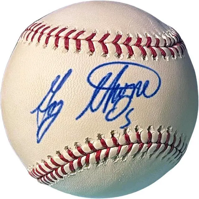 Main image of Gary Thorne signed Official Rawlings Major League Baseball imperfect- COA (Orioles/ESPN/ABC/WWE Sportscaster)