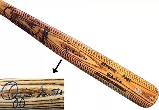 Main image of Ozzie Smith signed St. Louis Cardinals Blonde Louisville Slugger 125 Player Model R161 Bat- MLB Authenticated Hologram