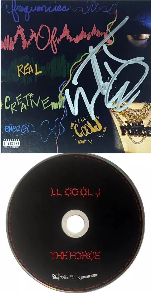 Main image of LL Cool J signed 2023-24 The Force CD Album Cover Booklet w/ CD & Case COA (Hip-Hop Legend)