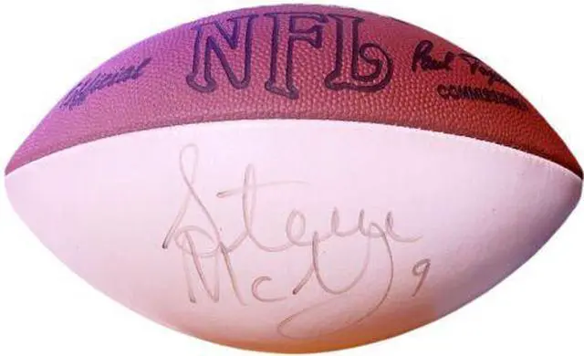 Main image of Steve McNair Signed Wilson NFL Official White Panel Tagliabue Football -Beckett Review  (Tennessee Titans/Ravens/Air McNair)