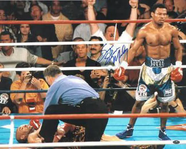 Main image of Athlon CTBL-014746 Sugar Shane Mosley Signed Boxing Photo Knockout - 16 x 20