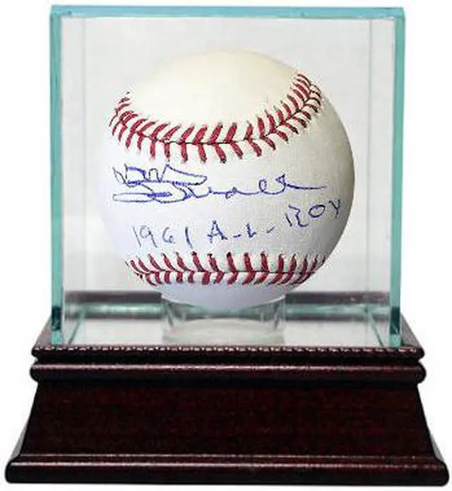 Main image of Don Schwall signed Official Major League Baseball w/ Glass Case 1961 AL ROY (Boston Red Sox/Pirates)
