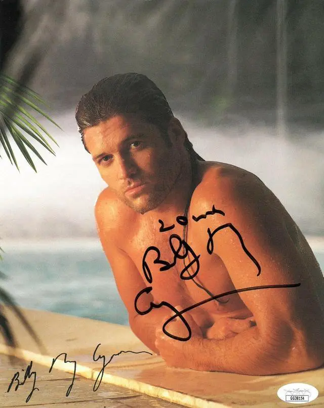 Main image of Billy Ray Cyrus signed 8x10 Photo w/ Love - JSA Hologram #GG38154