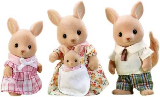 Alt view image 2 of 4 - Calico Critters Hopper Kangaroo Family