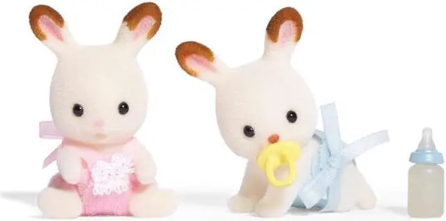 Alt view image 5 of 6 - Calico Critters Hopscotch Rabbit Twins