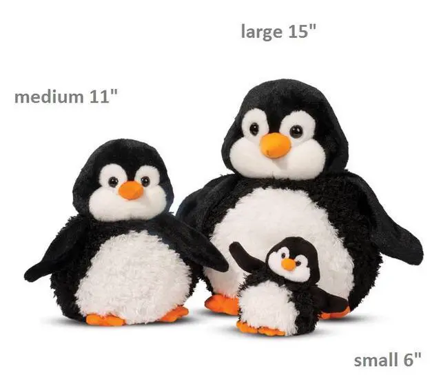 Alt view image 2 of 4 - Foster Penguin Puff 11 inch Medium Stuffed Animal by Douglas Cuddle Toys (776)