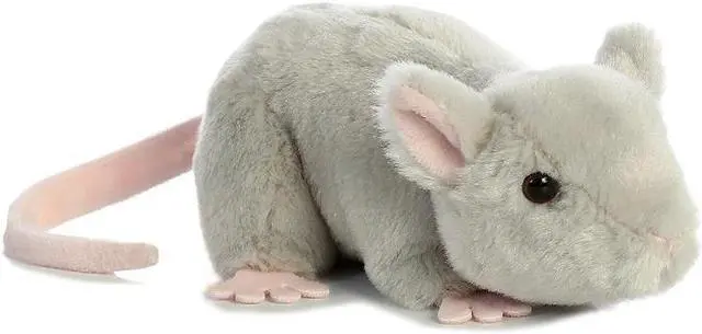 Main image of Aurora® - Small Gray Mini Flopsie - 8" Mouse - Adorable Stuffed Animal