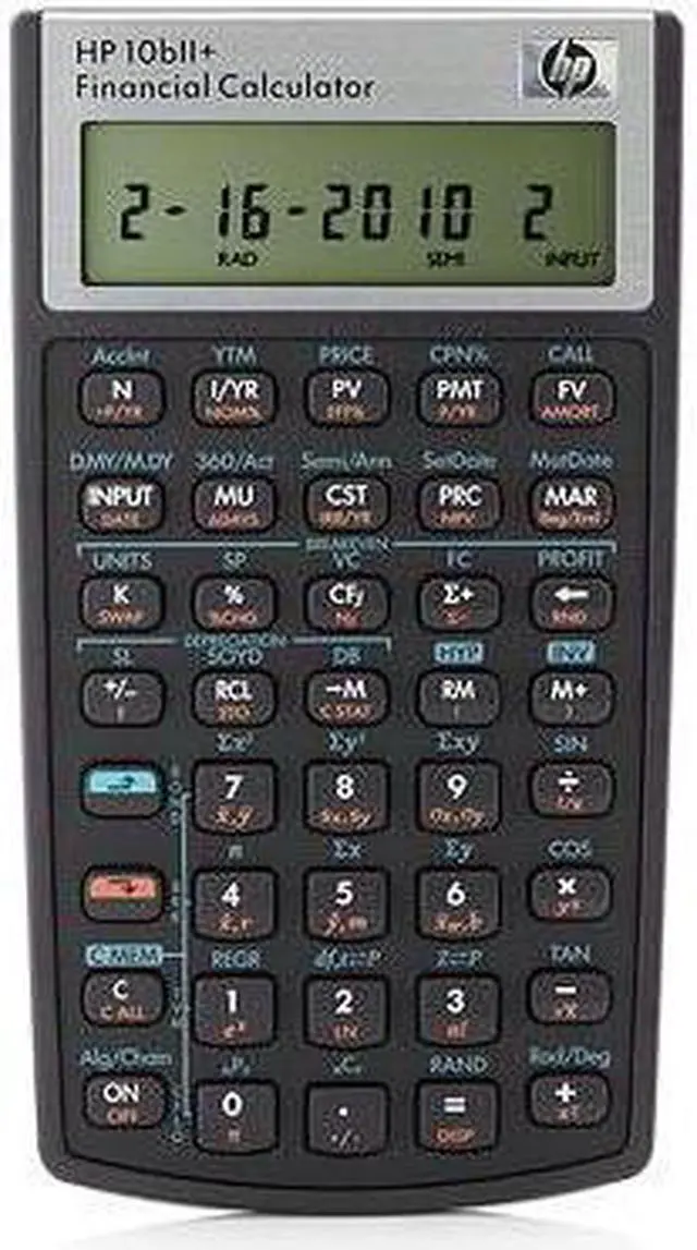 Main image of HP Calculators NW239AA#ABA Hp 10bii+ financial calculator