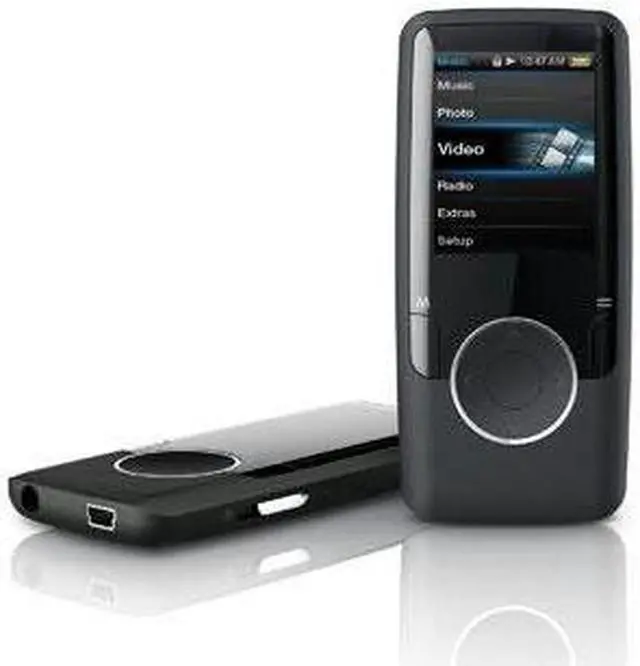 Main image of Coby 1.8" Black 4GB Video MP3 Player MP620-4GBLK