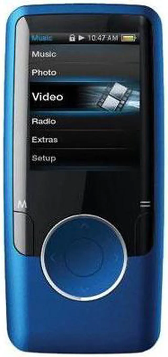 Main image of Coby 1.8" Blue 4GB Video MP3 Player MP620