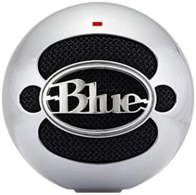 Alt view image 5 of 6 - Blue Microphones Snowball (Brushed Aluminum) Condenser USB Microphone with Cardioid and Omnidirectional Pickup Patterns, 10dB Pad, and Included Stand and Cable - Brushed Aluminum