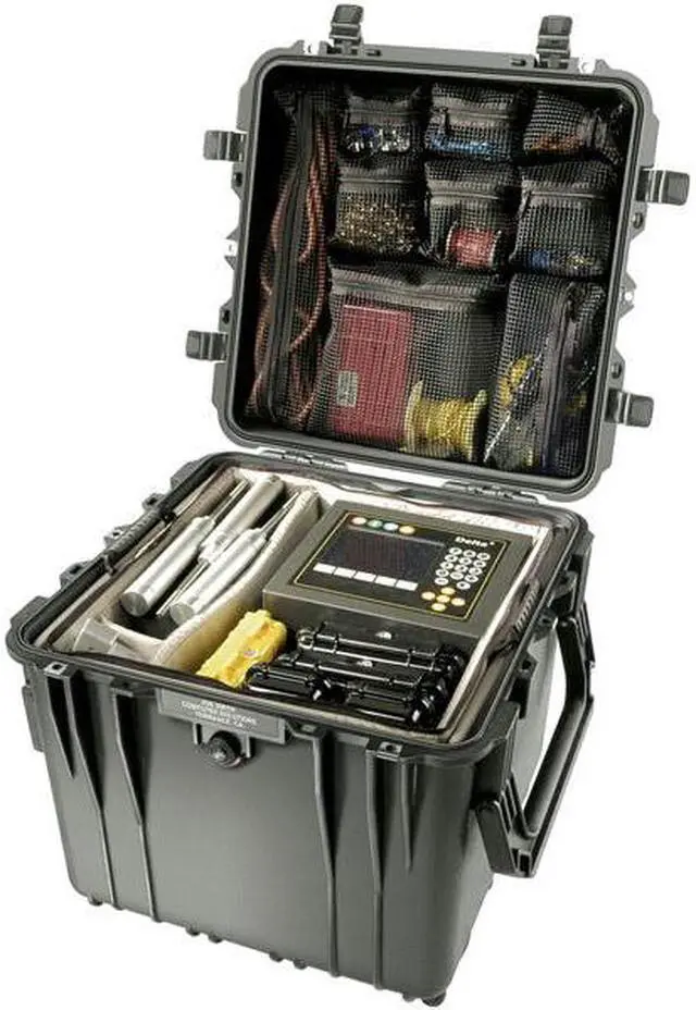 Alt view image 4 of 12 - PELICAN 0340-000-110 Black 0340 18" Cube Case with Foam