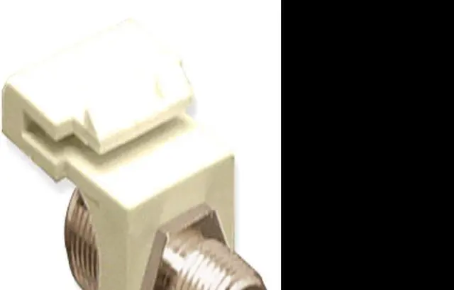 Main image of MODULE, F-TYPE, NICKEL PLATED, WHITE
