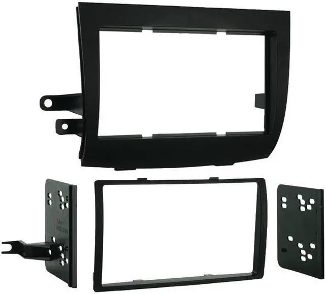 Alt view image 8 of 9 - METRA 95-8208 D-DIN DASH INSTALLATION KIT FOR 2004-2010 TOYOTA SIENNA VEHICLES