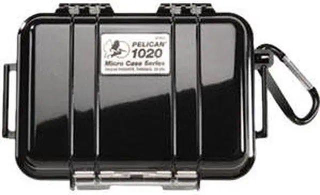 Alt view image 4 of 8 - Pelican PL1020B Medium Micro Case Solid Black Interior Measurement 5 3