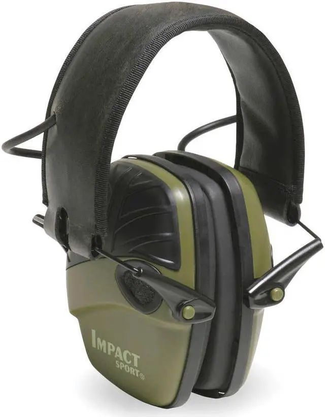 Alt view image 2 of 20 - Howard Leight R-01526 Impact Sport Electronic Earmuff Shooting Ear Protection