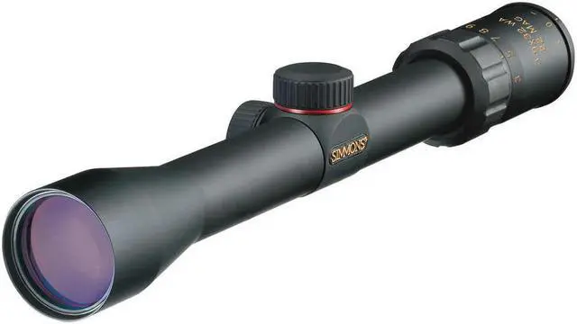 Main image of Simmons 22 MAG 3-9x32 Truplex Rimfire Multicoated Riflescope w/ Rings, Black Mat