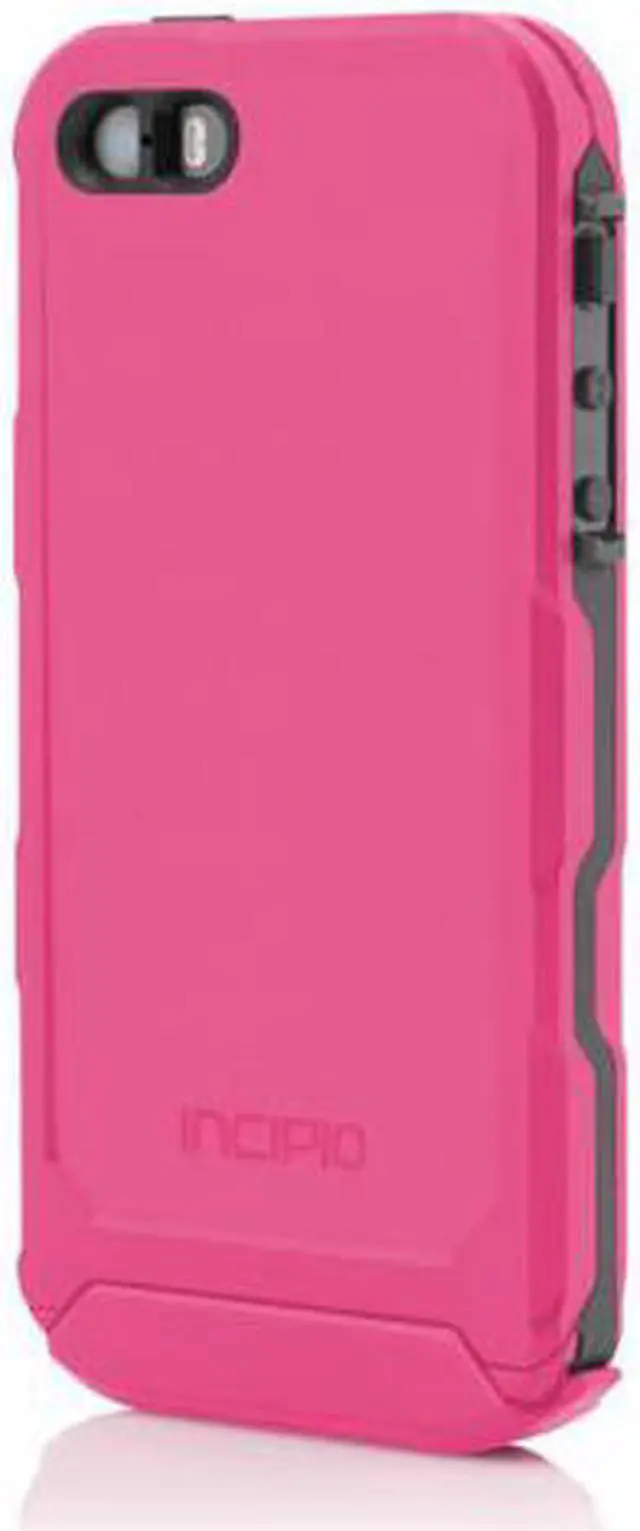 Alt view image 7 of 12 - Incipio Pink / Grey Atlas ID Case For Apple iPhone 5S 5