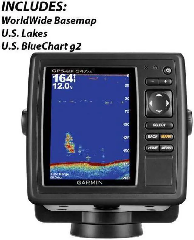 Alt view image 3 of 15 - Garmin GPSMAP 547xs Marine Chartplotter