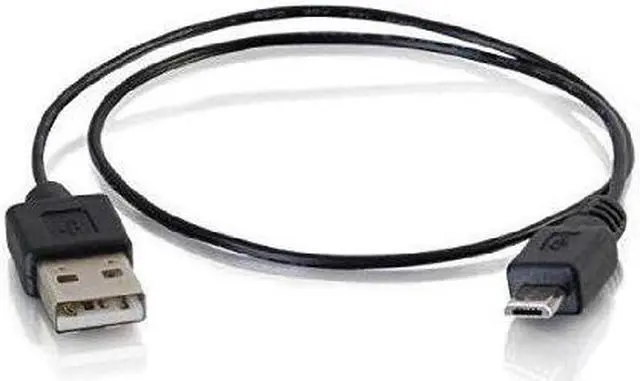 Alt view image 2 of 13 - C2G 27053 USB Cable - USB A Male to USB Micro-B Male Charging Cable (18 Inches)