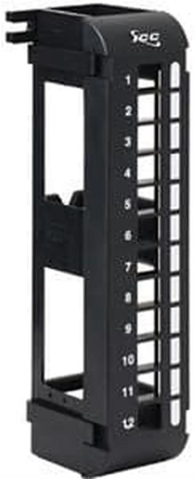 Alt view image 2 of 7 - PATCH PANEL, BLANK, VERITCAL, HD,12-PORT