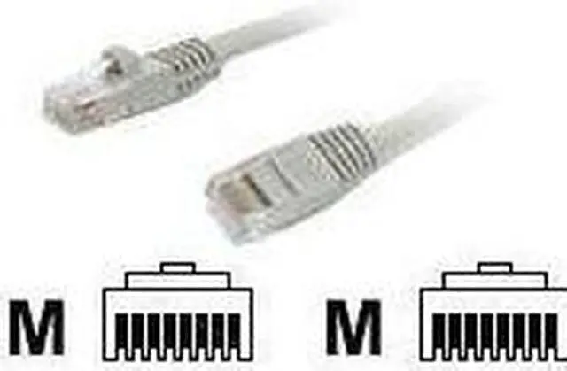 Alt view image 2 of 7 - StarTech.com 45PATCH7GR 7 ft. Cat 5E Gray Snagless Cat5e UTP Patch Cable