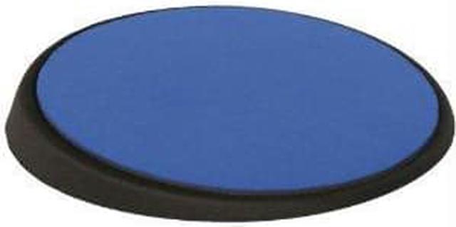 Alt view image 3 of 18 - Allsop Wrist Aid Ergonomic Circular Mouse Pad 9" dia. Cobalt 26226