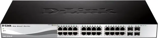 Main image of D-Link DGS-1210-28 WebSmart DGS-1210-28 Ethernet Switch