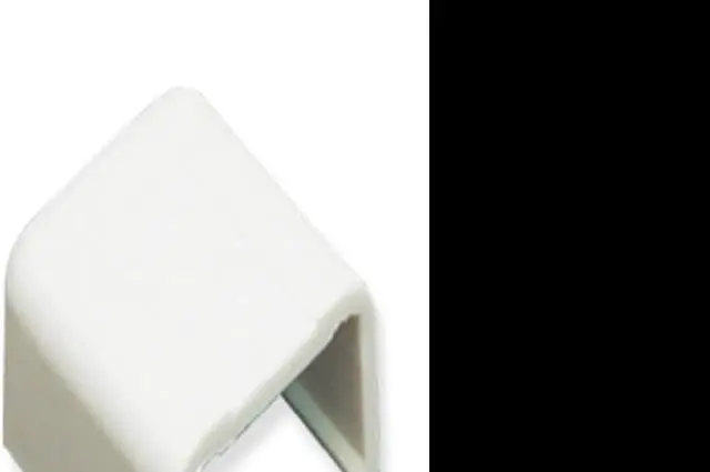 Main image of END CAP, 1 1/4in, IVORY, 10PK