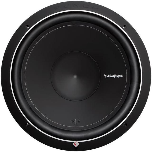Alt view image 4 of 9 - Rockford P1S415 400 Watts Max. 15 Inch Punch P1 4-Ohm SVC Subwoofer