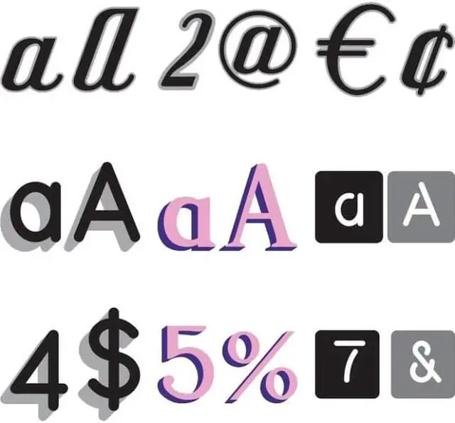 Alt view image 3 of 3 - Cricut Font Cartridge-Library