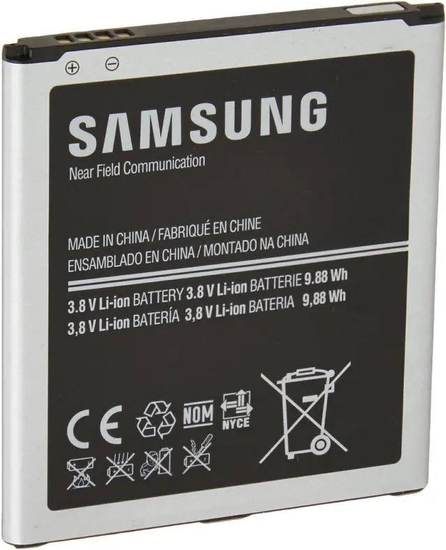 Alt view image 5 of 11 - Original OEM Samsung Galaxy S4 Replacement Battery with NFC,  i9500 i545 i337, B600BU/E, 2600mAh