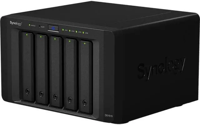 Main image of Synology DiskStation DS1515 High-performance 5-Bay Desktop NAS for Your Growing Needs