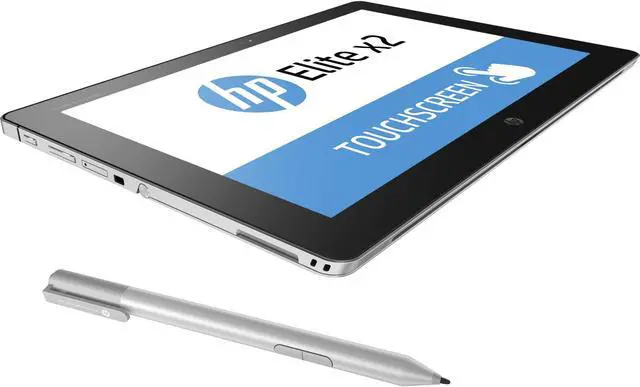 Alt view image 5 of 8 - HP Elite x2 Intel Core m5-6Y54 8GB Memory 256 GB SSD Intel HD Graphics 515 12.0" Touch Screen 1920 x 1280 Detachable Tablet with Travel Keyboard Windows 10 Pro 1012 G1 (W0R59UT#ABA)