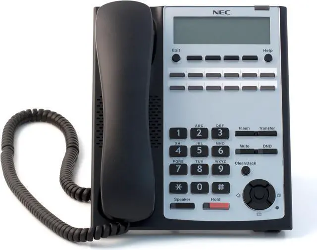 Alt view image 4 of 11 - SL1100 12-Button Full-Duplex Tel (Black)