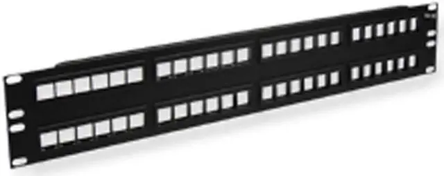 Alt view image 2 of 6 - PATCH PANEL- BLANK- HD- 48-PORT- 2 RMS