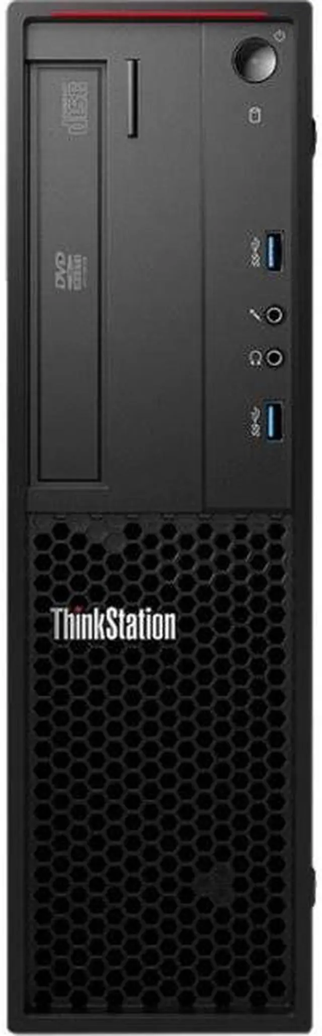 Main image of Lenovo ThinkStation P310 SFF Small Form Factor Server System Core i7-6700 3.4 GHz 16GB 1 x 256GB SSD 2.5" SATA 6Gbps Opal Windows 10 DG Windows 7 Pro 64 30AV000WUS