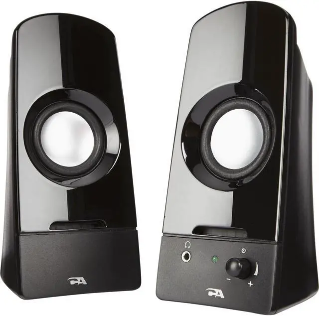 Main image of Cyber Acoustics Curve Sonic 2.0 Speaker System - 3 W RMS