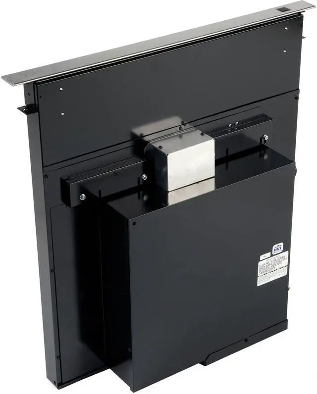 Alt view image 4 of 12 - Broan 273003 500 CFM 30" Wide Stainless Steel Downdraft Range Hood with Adjustab