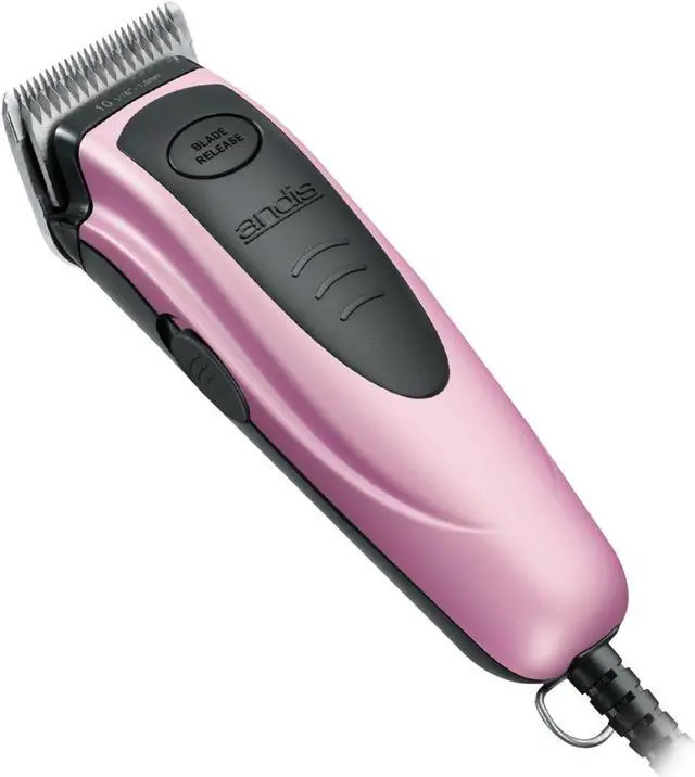 Alt view image 3 of 3 - Andis 60105 Easy Clip 11 Piece Grooming Kit, Pink