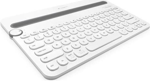 Alt view image 9 of 10 - Logitech K480 Bluetooth Multi-Device Mini Wireless Desk Keyboard for Computer,Tablet and Smartphone-Black/White