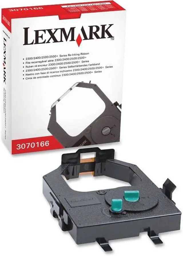 Alt view image 7 of 9 - Lexmark Ribbon - Black