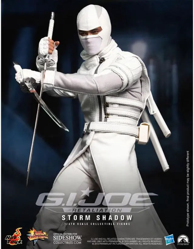 Alt view image 4 of 15 - Storm Shadow GI Joe Retaliation 12 Inch Hot Toys Action Figure