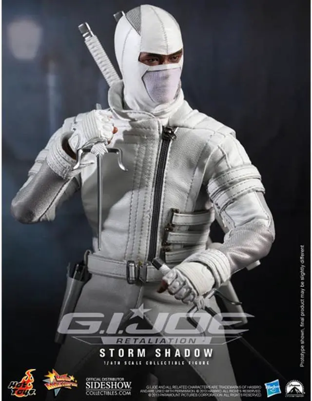 Alt view image 5 of 15 - Storm Shadow GI Joe Retaliation 12 Inch Hot Toys Action Figure