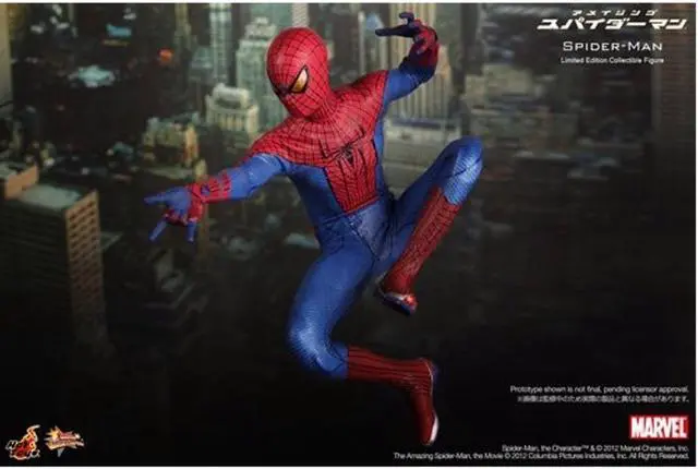 Alt view image 4 of 13 - The Amazing Spider-Man Movie Masterpiece 1/6 Scale Hot Toys Figure