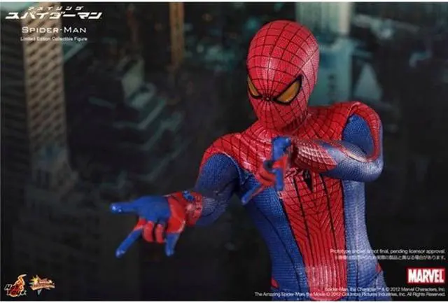 Alt view image 5 of 13 - The Amazing Spider-Man Movie Masterpiece 1/6 Scale Hot Toys Figure