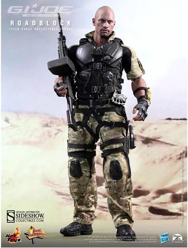 Alt view image 2 of 16 - Roadblock GI Joe Retaliation 1/6 Scale Hot Toys Action Figure