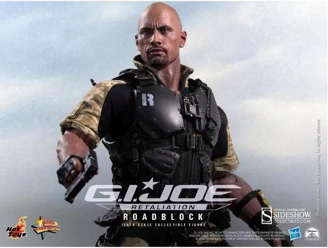 Alt view image 5 of 16 - Roadblock GI Joe Retaliation 1/6 Scale Hot Toys Action Figure