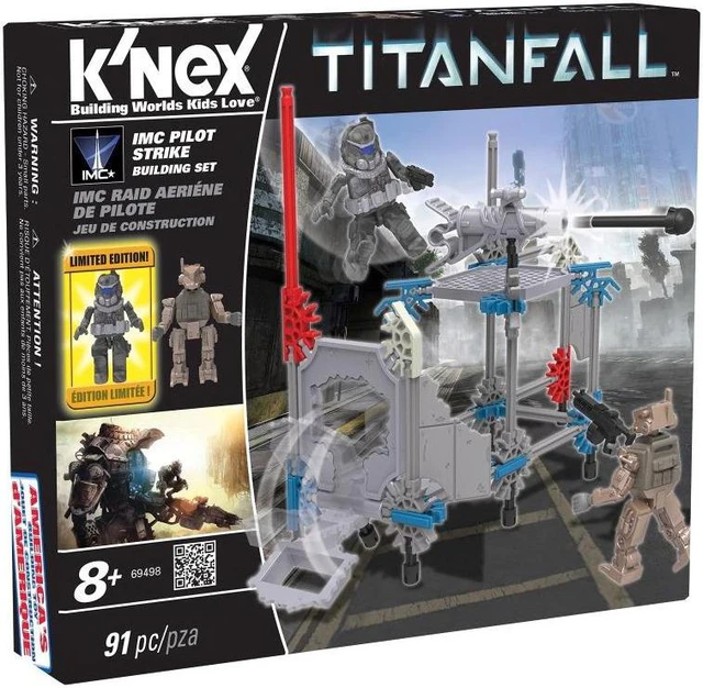 Alt view image 2 of 6 - K'NEX Titanfall IMC Pilot Strike Building Set