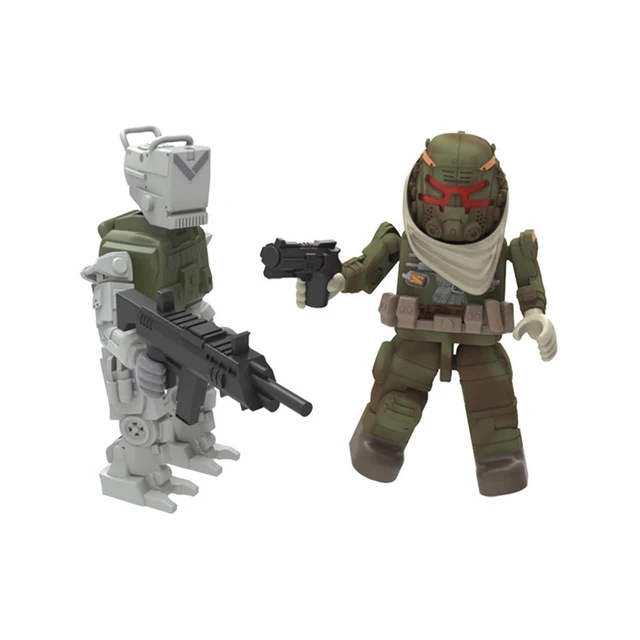 Alt view image 5 of 9 - K'Nex Titanfall MCOR Pilot Attack Building Set
